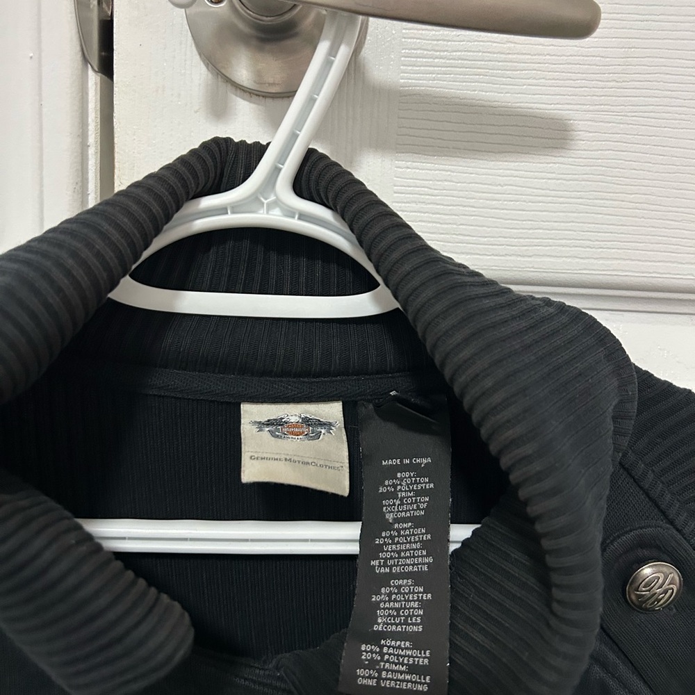 Harley-Davidson Women's double-breasted peacoat - Picture 4 of 5